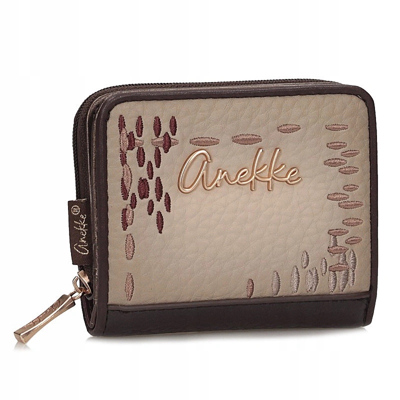 Dámská peněženka Anekke 43719-903 Billetero Wallet Tulip hnědá malá
