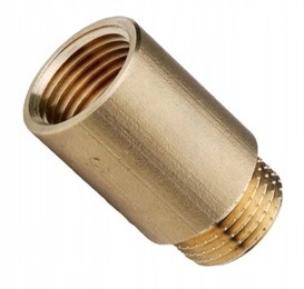 

Przedłużka Mosiężna 1/2" 3 cm