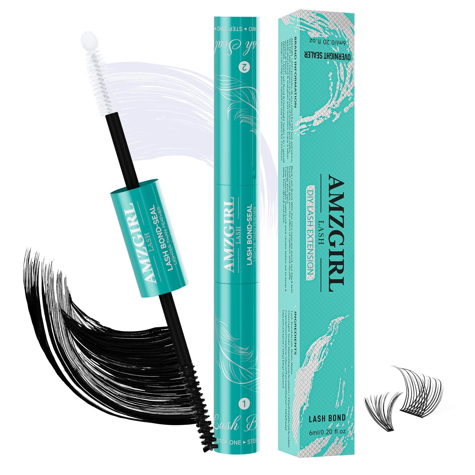 Lash Bond And Seal Lepidlo Na Řasy Lash Cluster Mascara Wall Glue Pro Dílnu