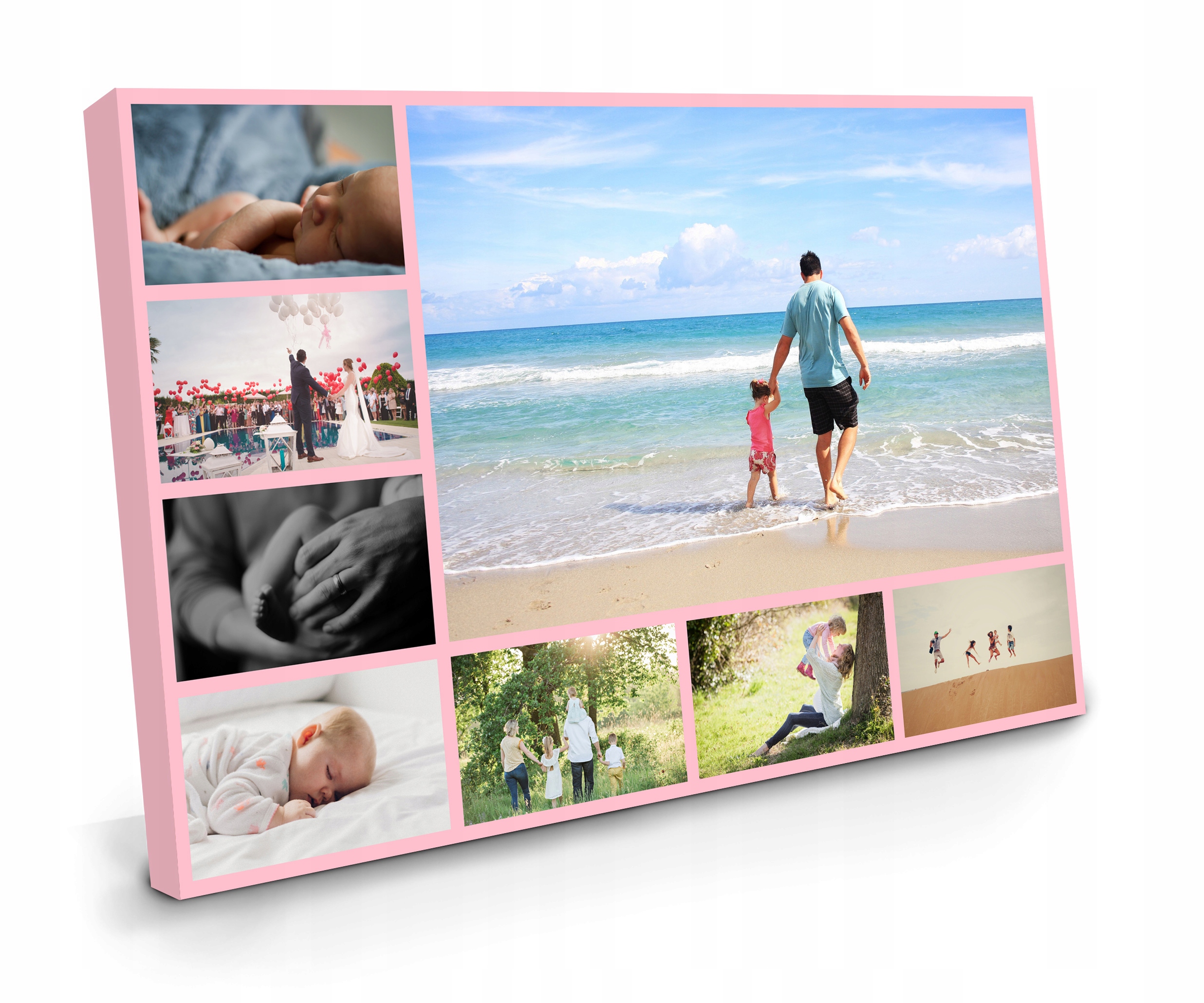 

Fotoobraz Kolaż Twoich zdjęć na płótnie 100x70 cm