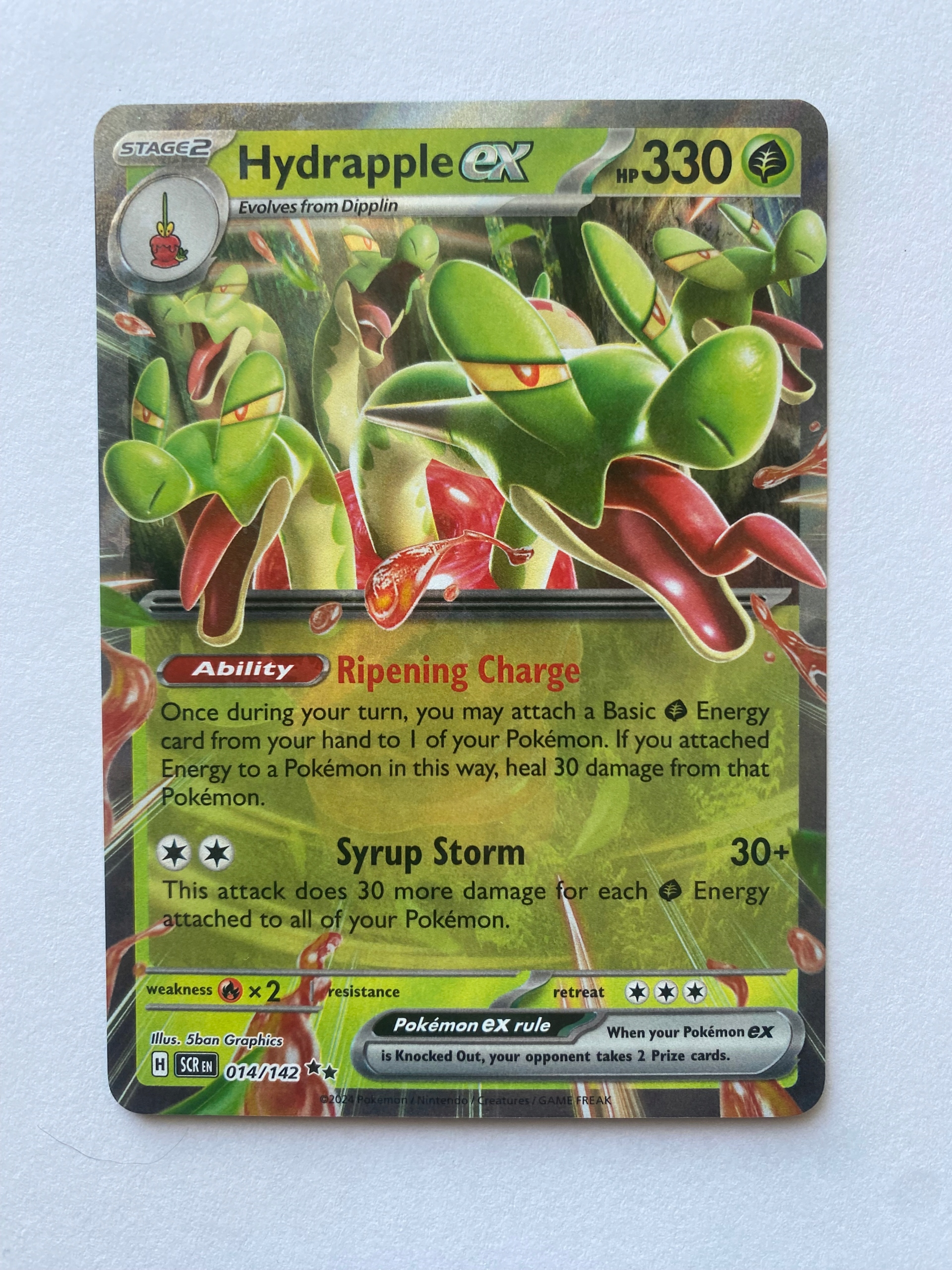 Karta Pokemon: Hydrapple ex (SCR 014) / Stellar Crown