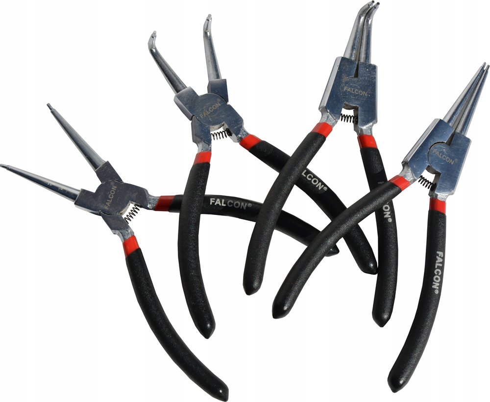 ZESTAW SZCZYPCE DO PIERŚCIENI SEGERA 7'' 180mm 4sz