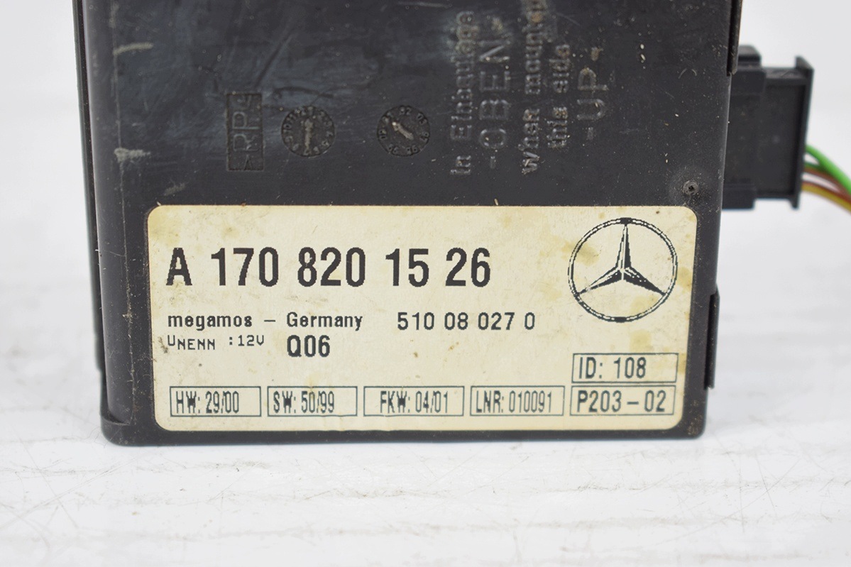 module alarm module control unit MERCEDES SLK A1708201526
