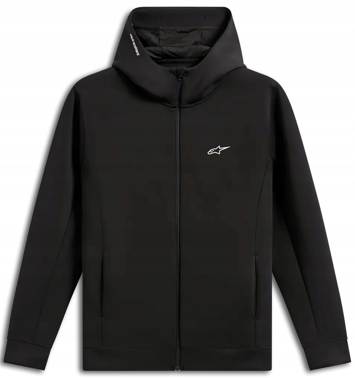 Mikina s kapucňou Alpinestars Double Face Cypher Zip Hoodie Black XL