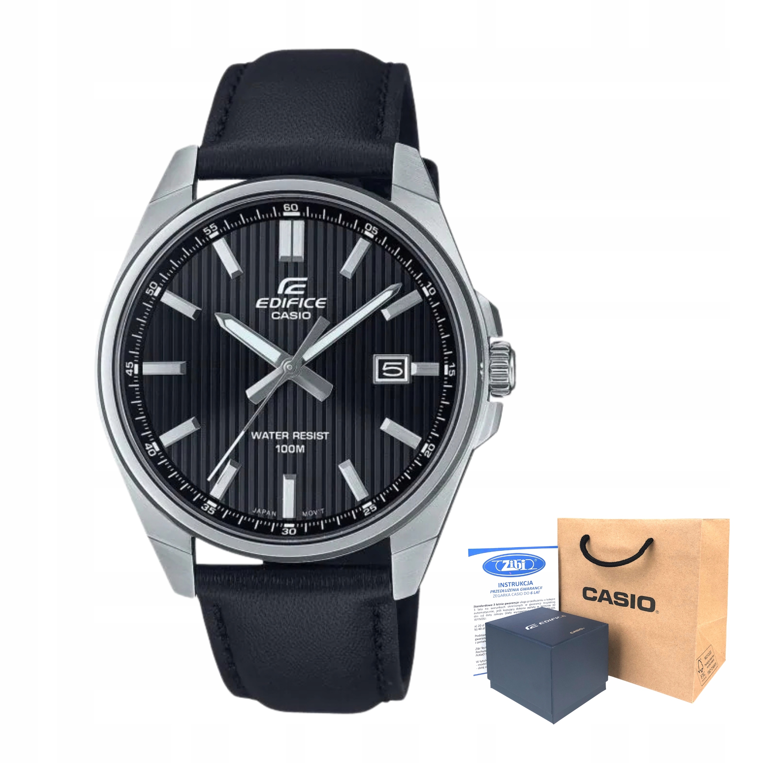 Casio Edifice Skóra Niska cena na Allegro