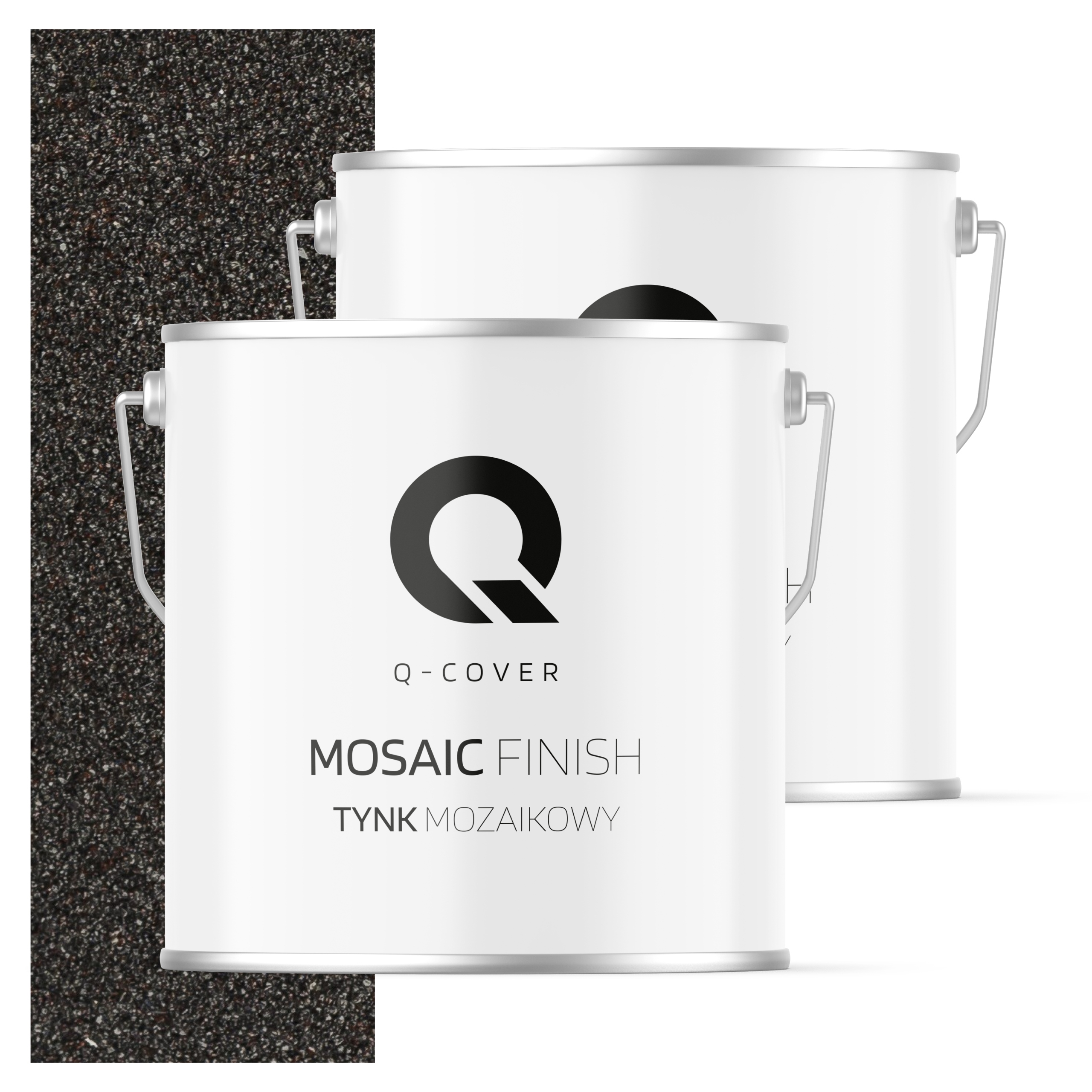 Mozaiková pryskyřičná omítka 7 kg Vnitřní vnější barva Hnědá tmavá M84