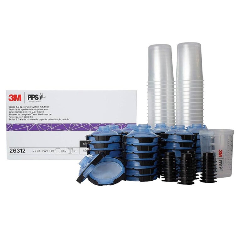 3M 26312 Pps 2.0 Sada pohárov 400 ml 125 mikrónov na lakovanie