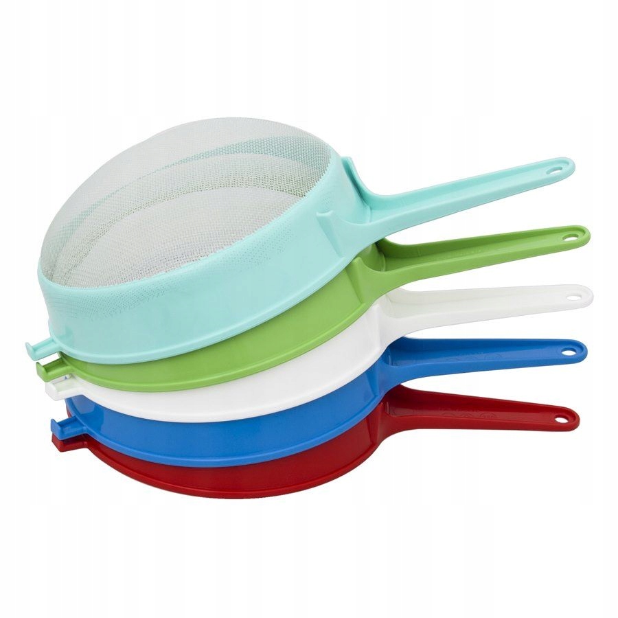 Sitko kuchenne sito plastikowe 25 cm ZWYKŁE DUŻE przesiewacz cedzak 250 mm