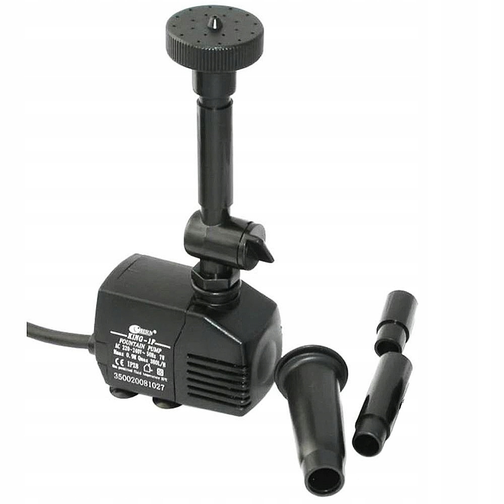 MINI ZESTAW FONTANNOWY 380L/H 5W DO MAŁEGO OCZKA Stan opakowania oryginalne