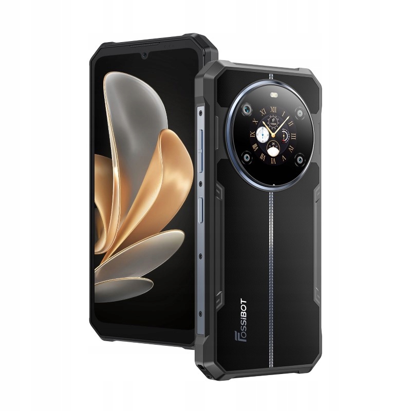 Smartfon Pancerny Odporny Wzmocniony Fossibot F109 8 256 Gb 5G czarny