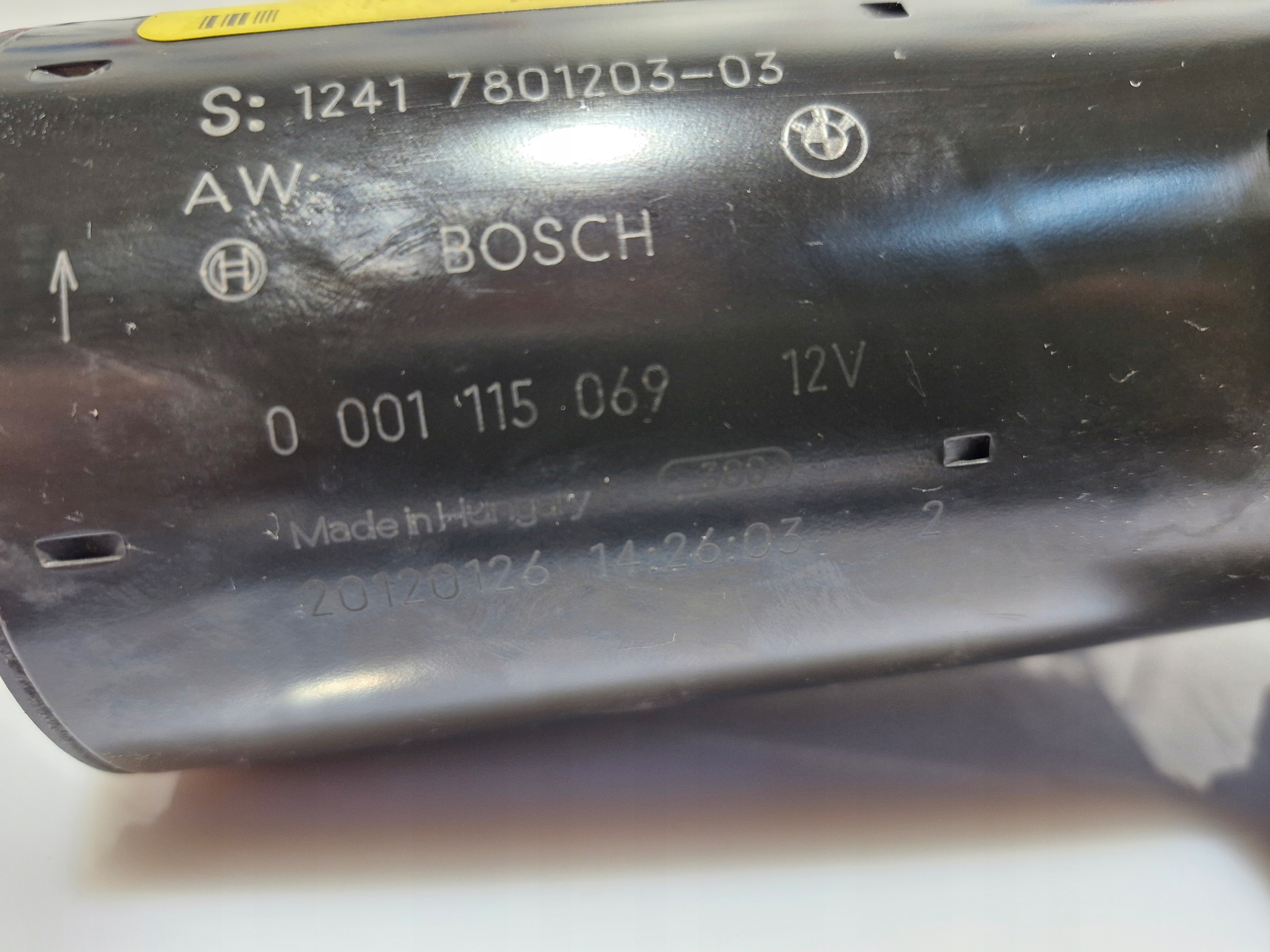 BMW E84 E90 E91 E92 E93 štartér kompletný 7801203