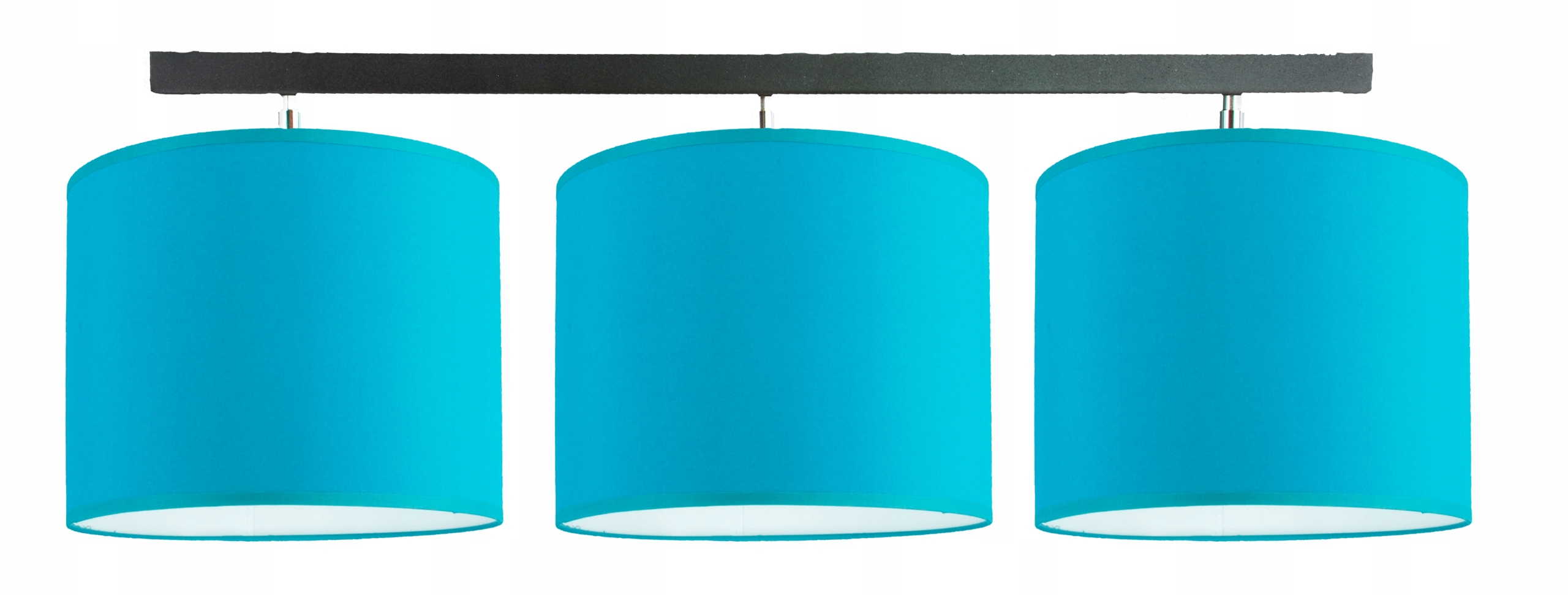 Modna Závěsná stropní lampa lustr moderní tyrkysové stínidlo 20 cm Led