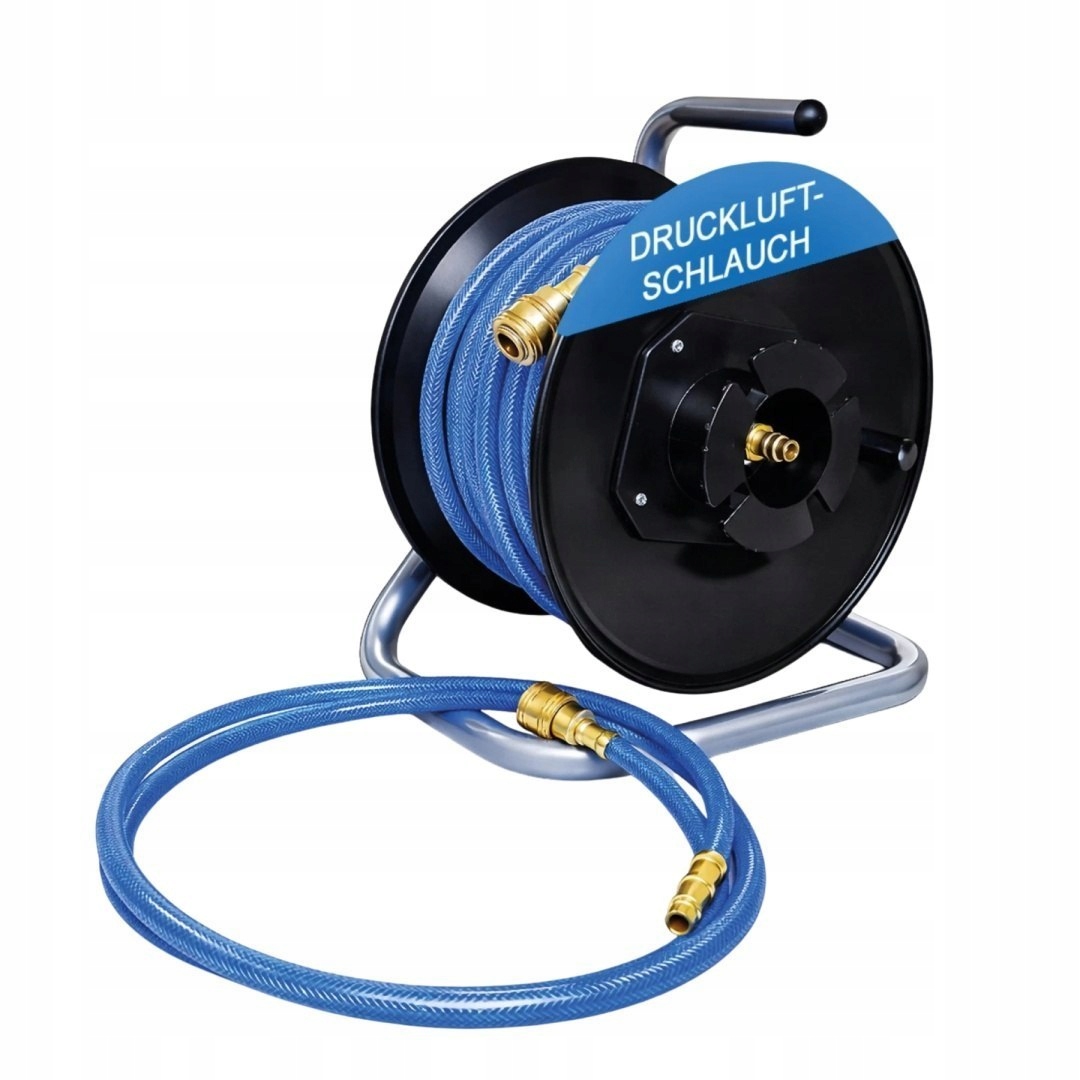Bituxx Pneumatická hadice 20 m na automatickém navíječi s 1/4'' bubnem