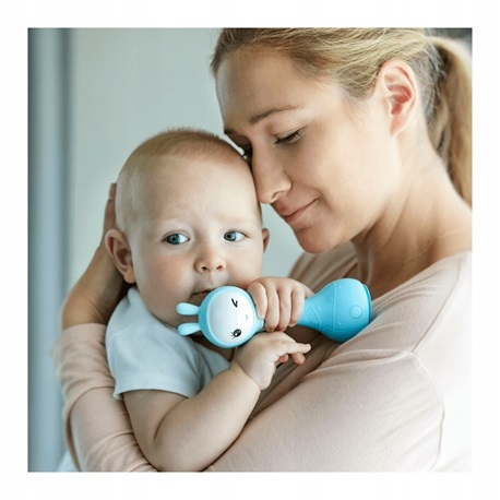 ALILO Smart Bunny ZABAWKA INTERAKTYWNA GRZECHOTKA KRÓLICZEK NIEBIESKA 0M+ Bohater brak