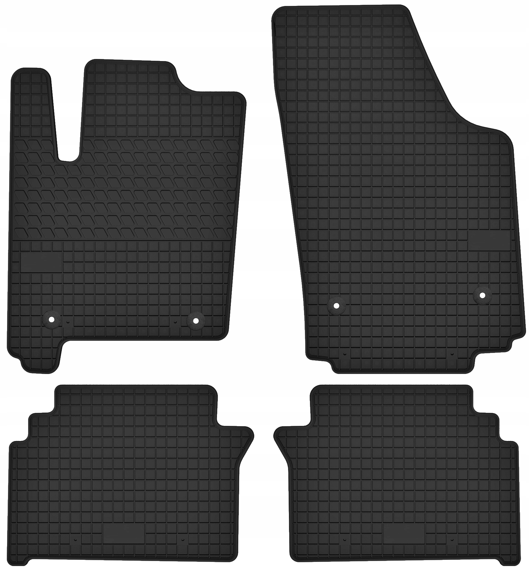 Gumové autokoberce určené pro Opel Meriva A (2002-2010)