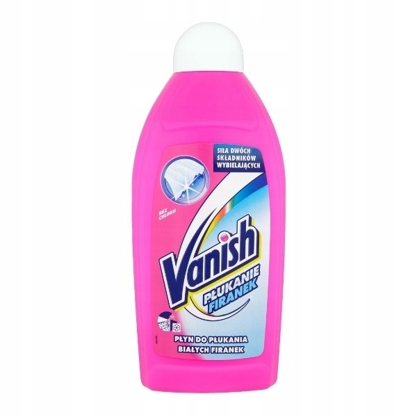 

Vanish Płyn do Wybielania Płukania Firanek 500ml