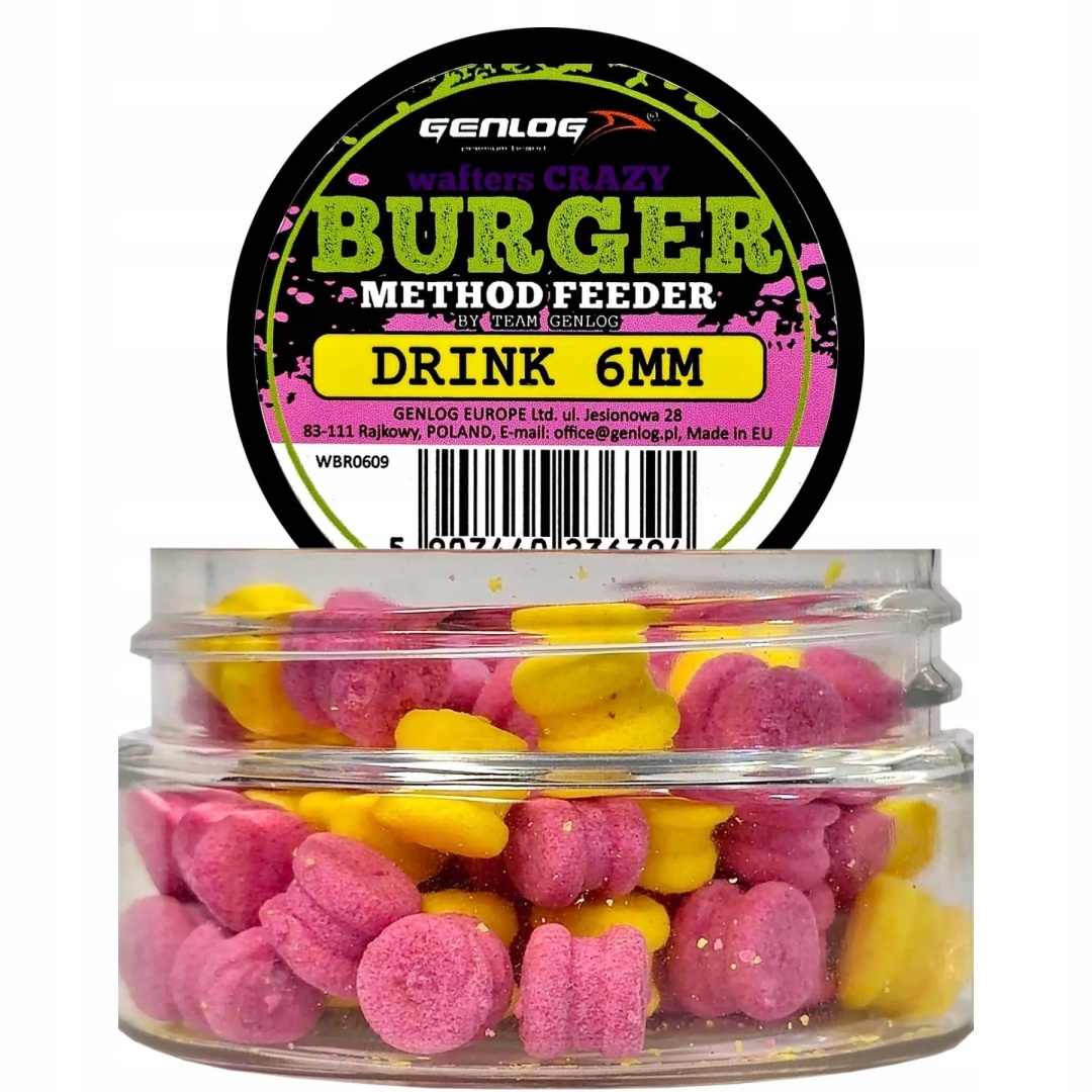 Genlog Crazy Wafters Burger Drink 6mm 15g