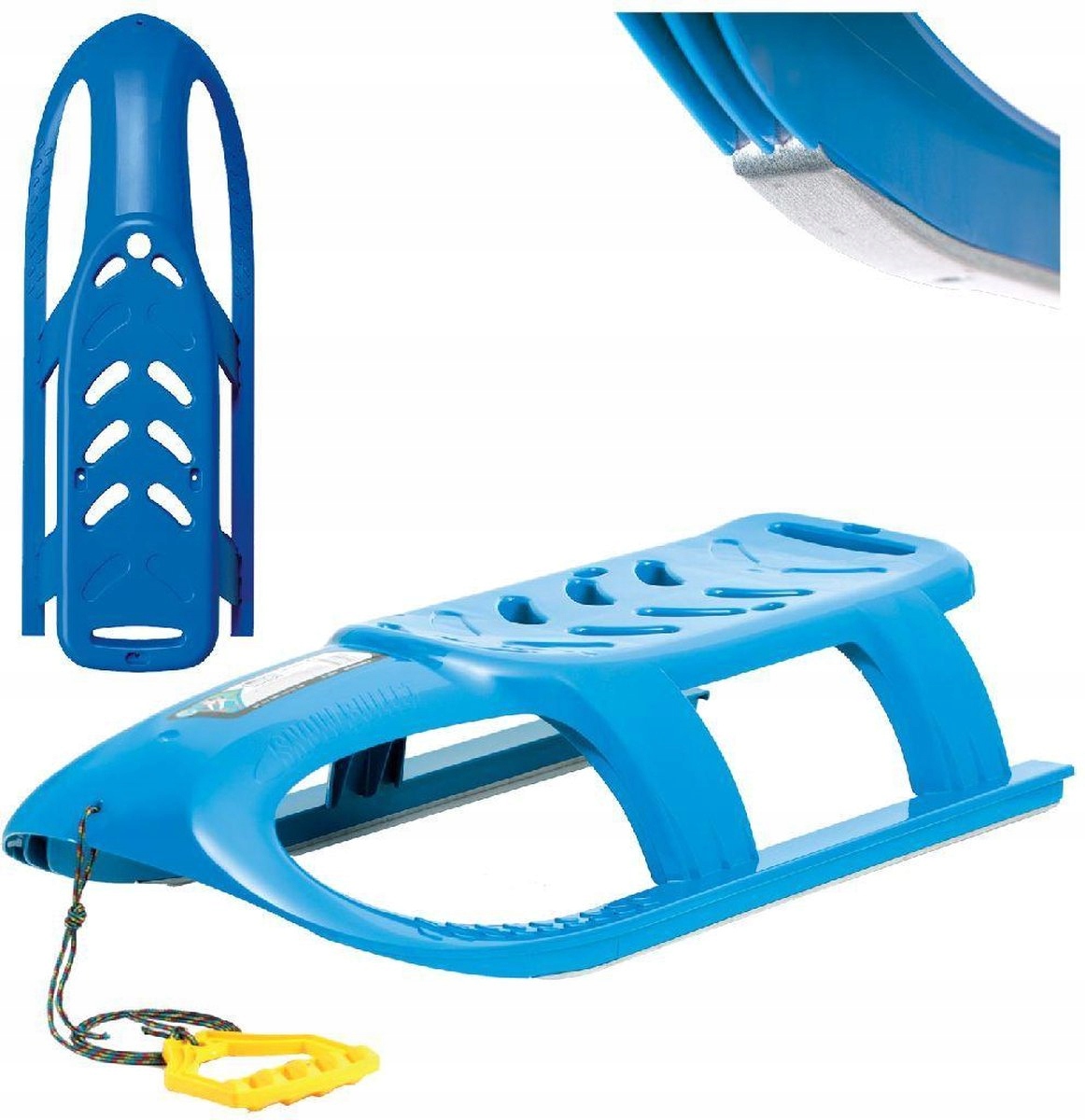 

Sanki Dziecięce Plastikowe Mocne Okucie Stal Bulet