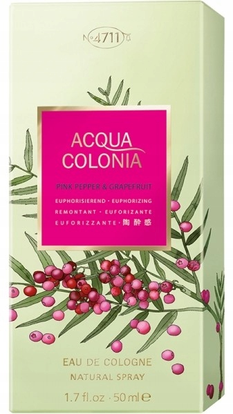 4711 Acqua Colonia Pink Paprika Grapefruit Edc 50ml