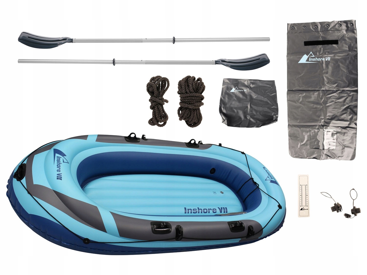 Ponton Crivit 3-komorowy dla 3 osób 260 kg