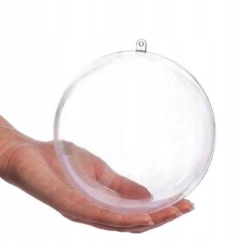 

Kule Akrylowe plastikowe 10 kula bombki 10cm Deco