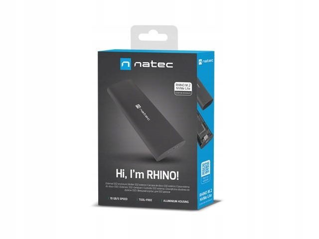 Obudowa Ssd zewnętrzna Natec Rhino M.2 Nvme Usb-c 3.1 Gen 2
