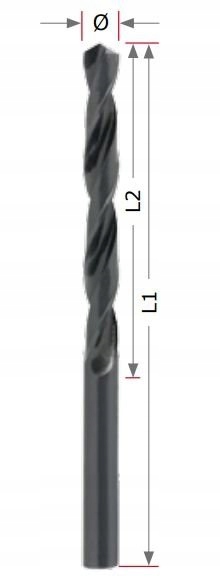 

Wiertło Hss 3,5x 70 Exact DIN338