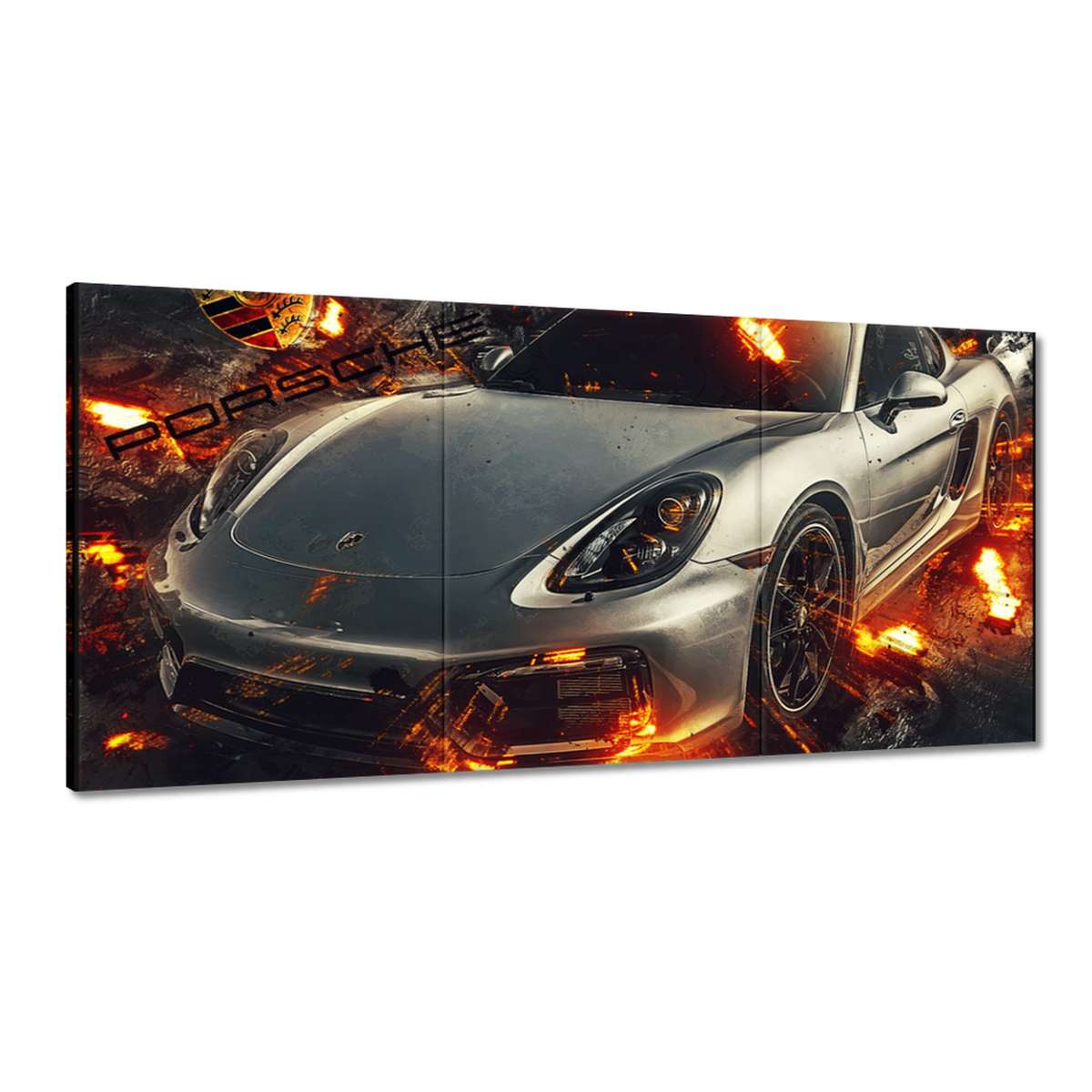 Obrazy 180x90 Porsche718 Cayman Gts