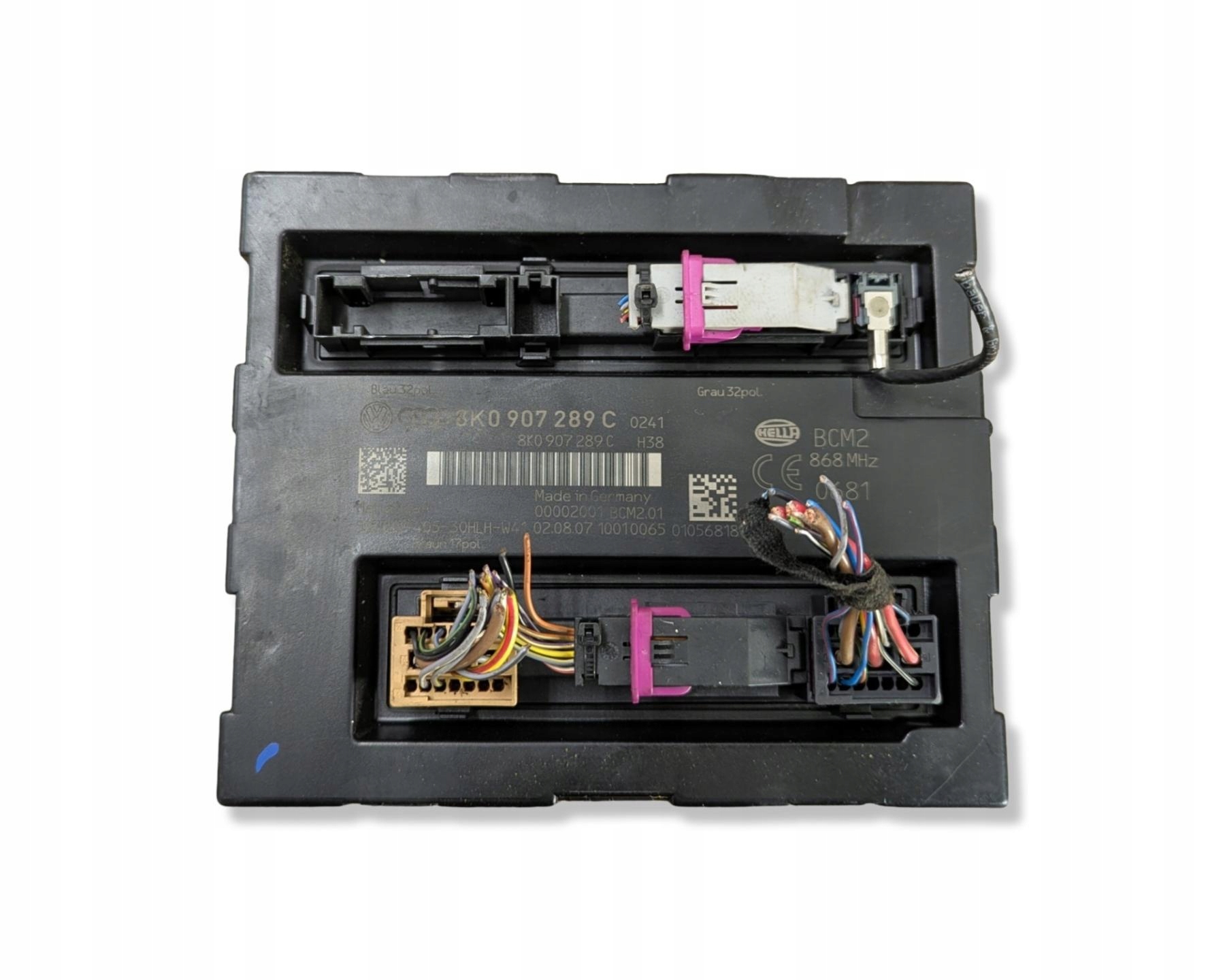 Unité commande confort Audi A5 8T 2007 8K0907289C