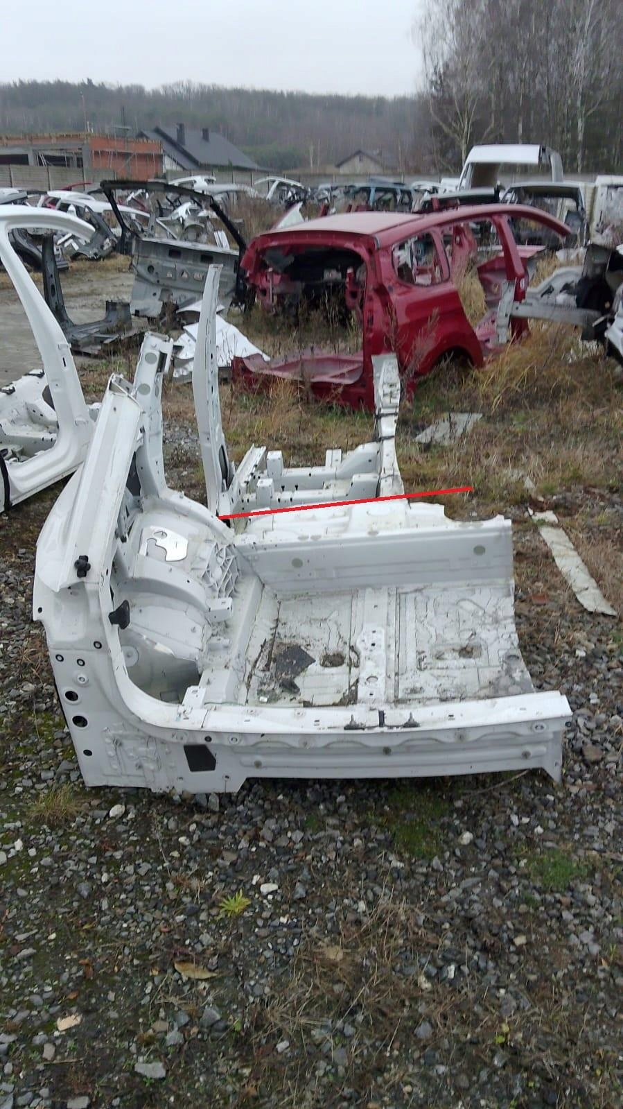 ĆWIARTKA BŁOTNIK LEWY TYŁ VW TOUAREG III Numer katalogowy części ĆWIARTKA