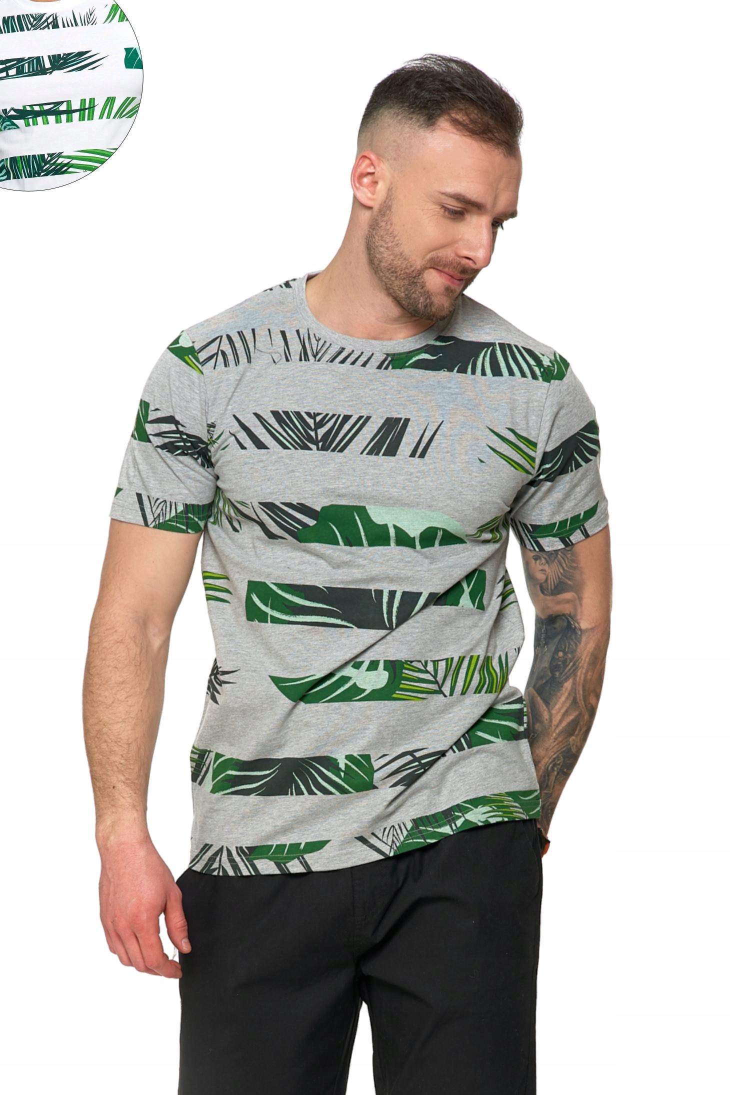 

Moraj T-shirt Liście Koszulka Krótki Rękaw M