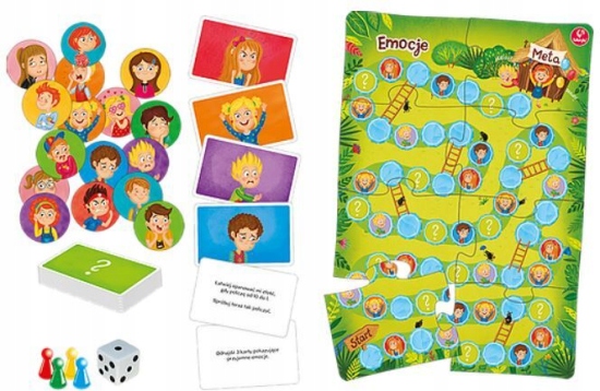 Emocje. Odkryj siebie i poznaj swoje emocje! Gra Typ Podstawa