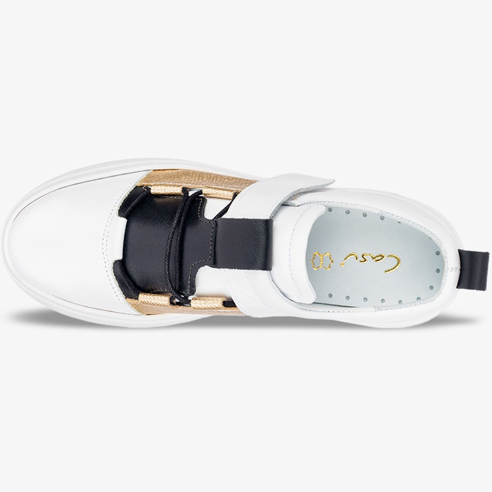 DAMSKIE CREEPERSY NA RZEP SKÓRZANE TRAMPKI PL r 39 Długość wkładki 25.5 cm