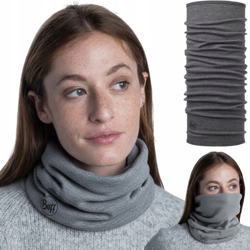 Buff Merino Midweight Chusta komin ciepła oddychająca wełna merino