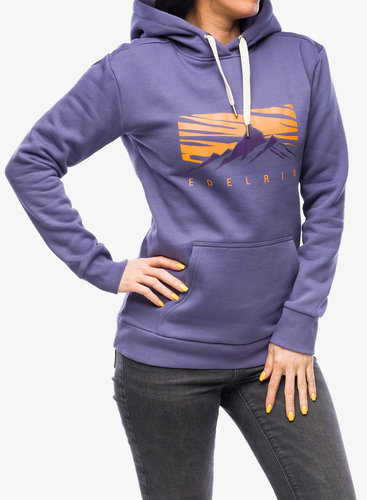 Mikina s kapucí Edelrid Spotter Hoody IV lilac M