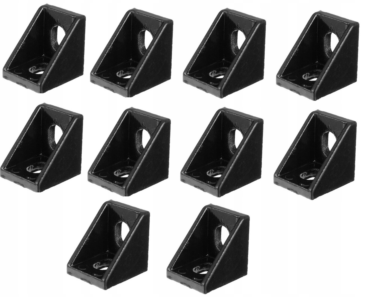 Угол 90 градусов для профилей V-slot 10 шт. черный