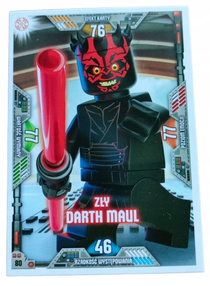 Karta Lego Star Wars Seria 2 Numer 080