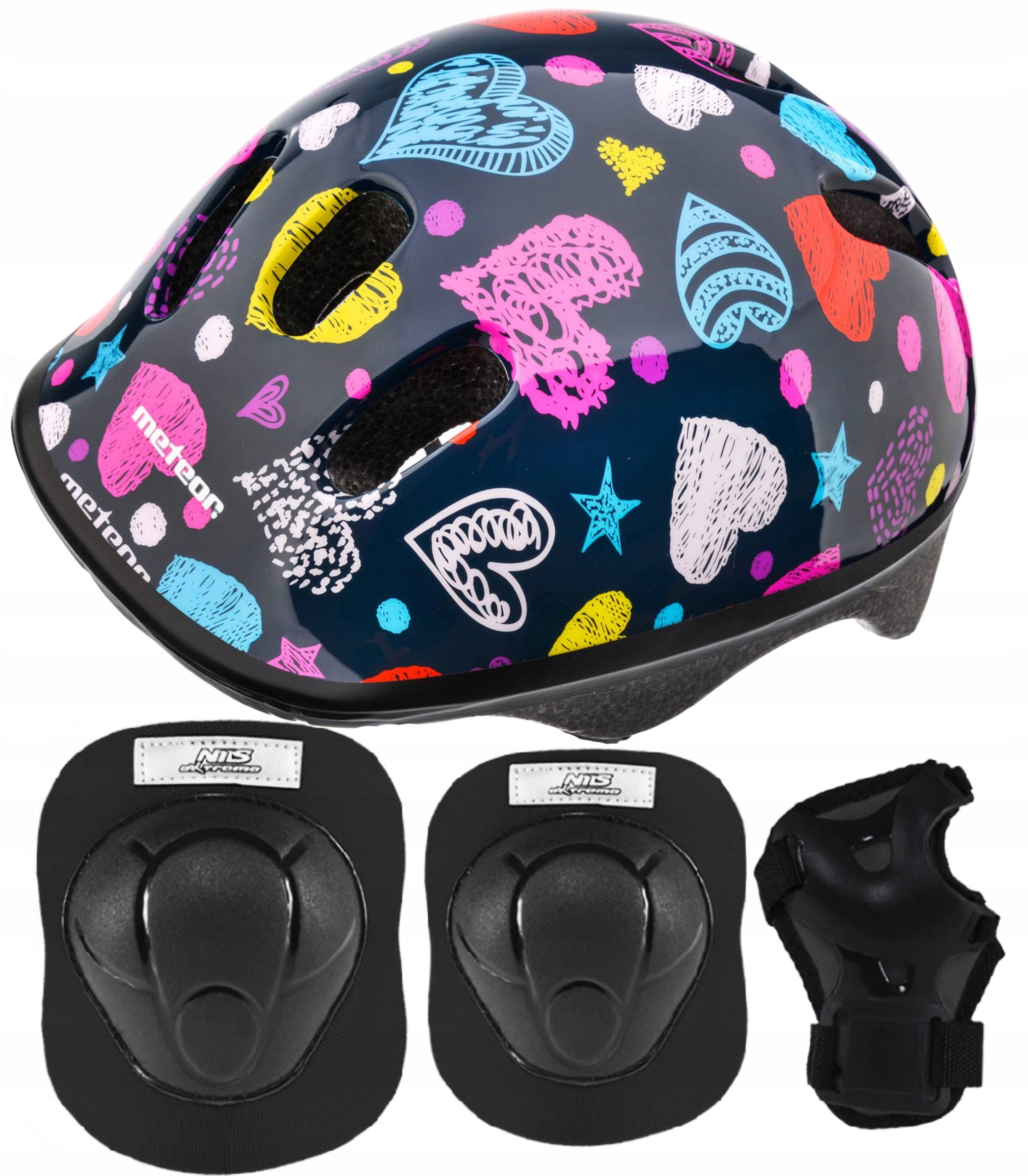 Kask na Rower dla Dzieci Wentylowany + OCHRANIACZE KS06 13464228465