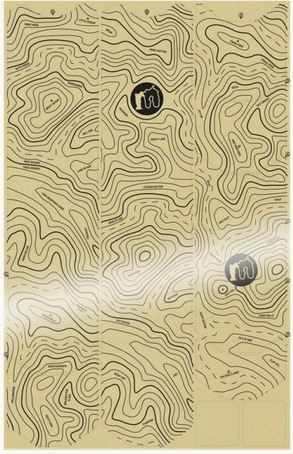 Folia ochronna Frame Skinz Contours- Black Gloss