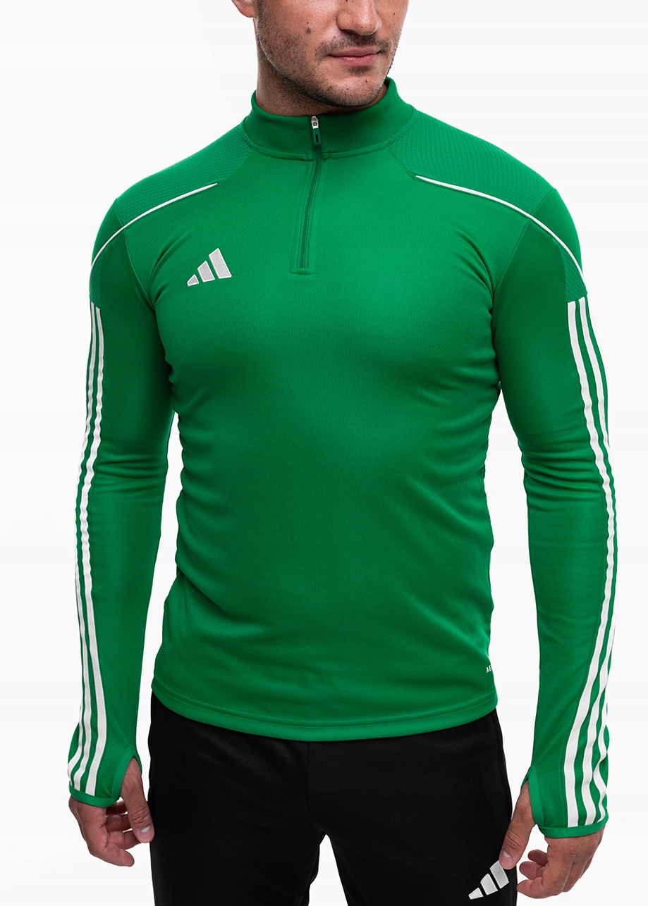 Pánská Mikina adidas Sportovní Tréninková Pohodlná Zip 1/4 Tiro 23 vel S