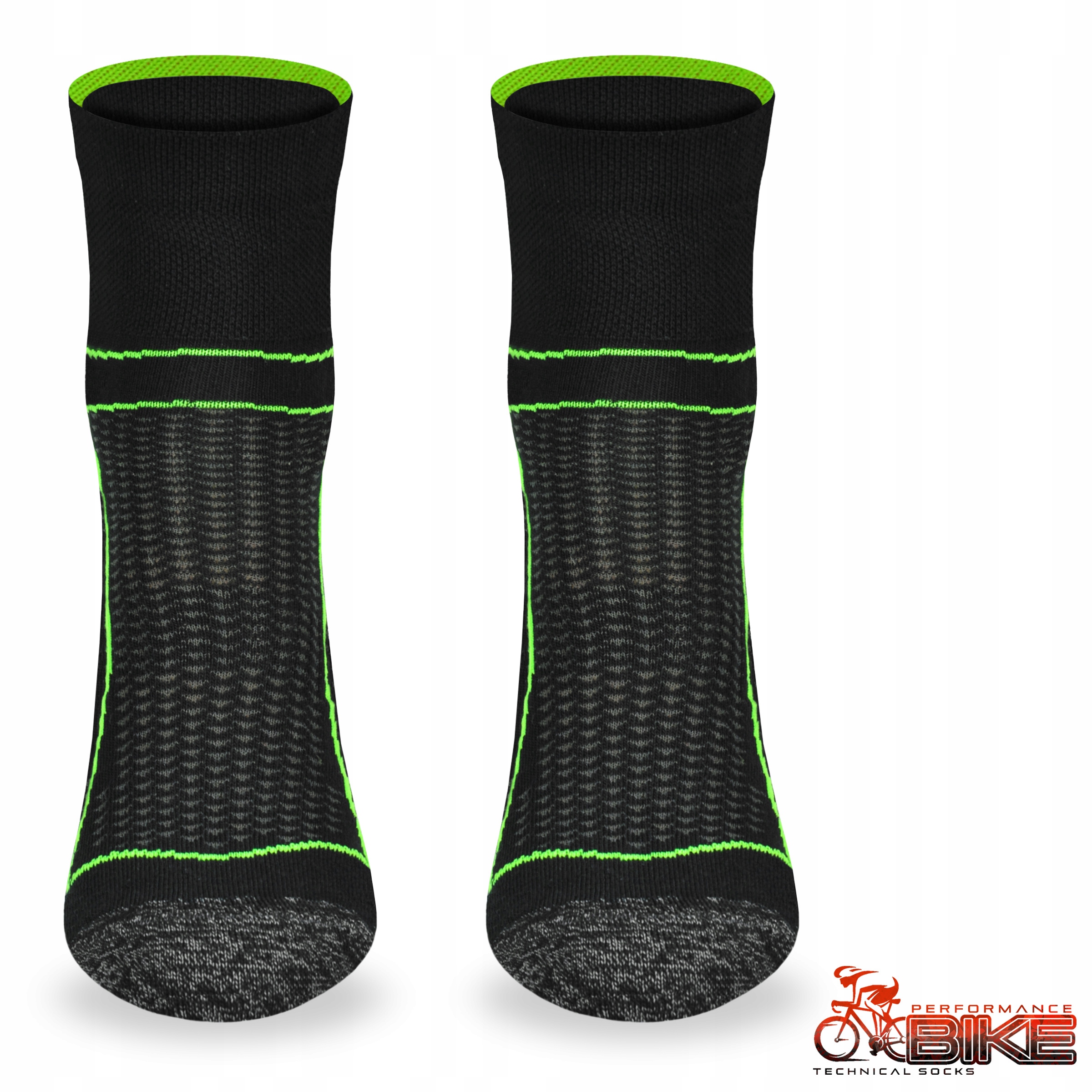 Oddychające skarpety rowerowe letnie BIK1 r. 39-42 Model Skarpety rowerowe