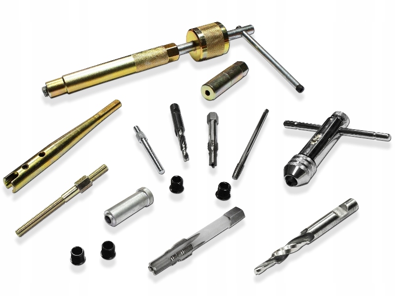 Přístroj pro vyvrtávání utržené žhavicí svíčky M8 a M9 mm Tesam