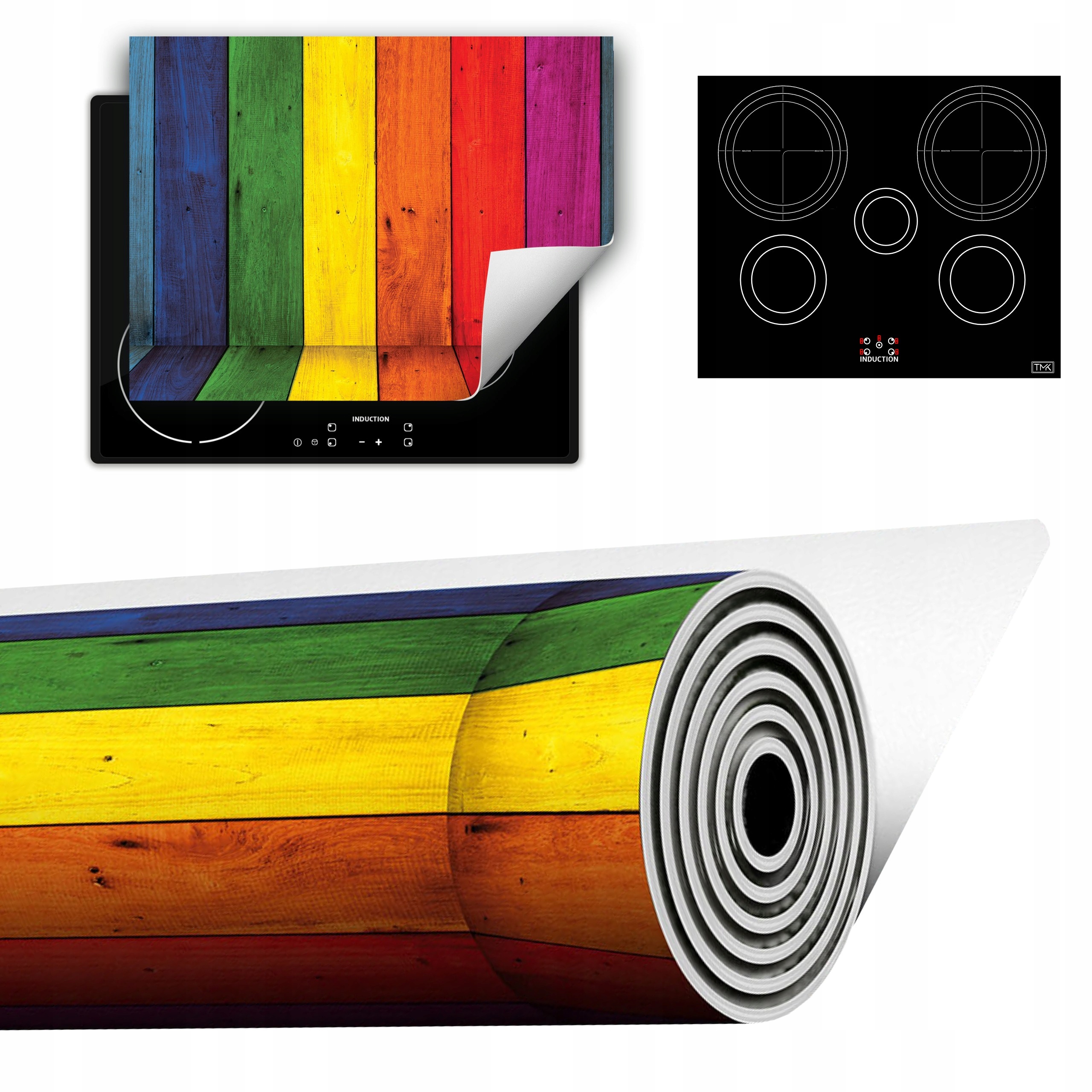 Vinylová Podložka Do Kuchyně Více Místa 70x52 barevná