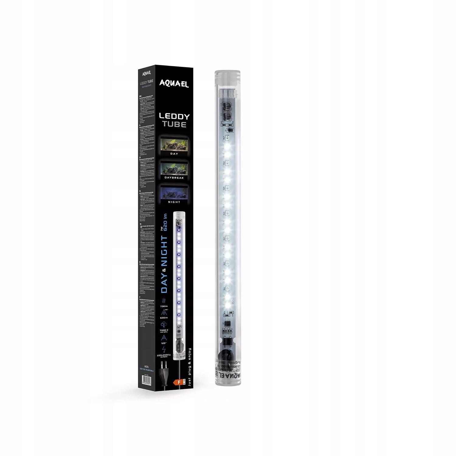 Aquael Leddy Tube 7W Sunny D&n 2.0