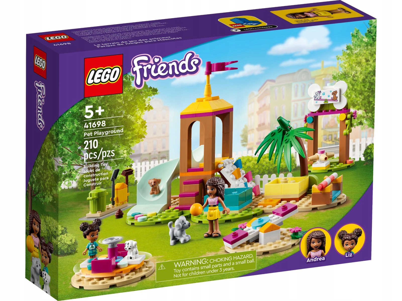 

Lego 41698 Friends Plac zabaw dla zwierzątek Nowe