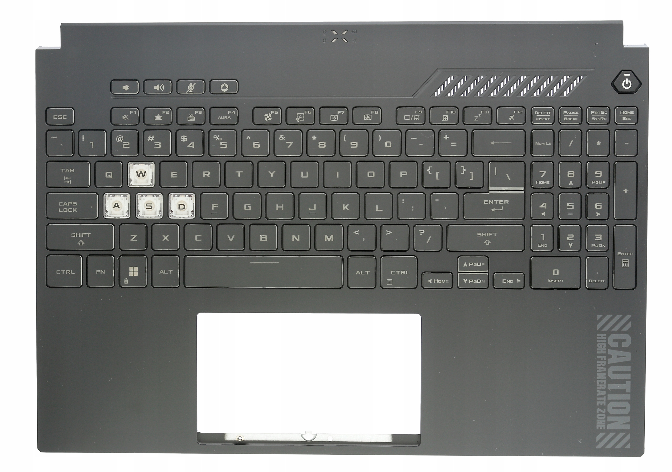 Klawiatura do Asus Tuv FA507NV FA507NU FA507NUR FX507ZC4 palmrest Led Rgb