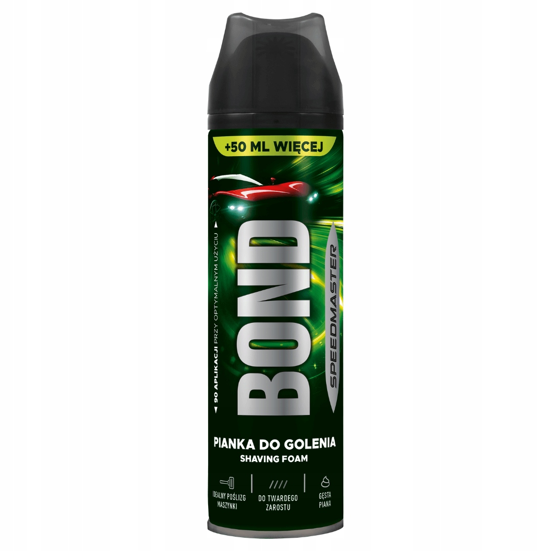 Bond pianka do golenia Speedmaster 200+50ml GRATIS