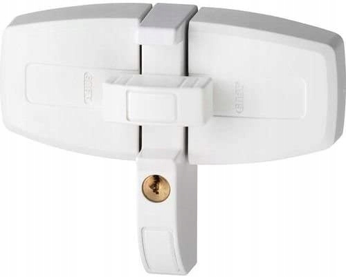 Abus Zámek dvoukřídlého okna se sloupkem DFS95 bílý