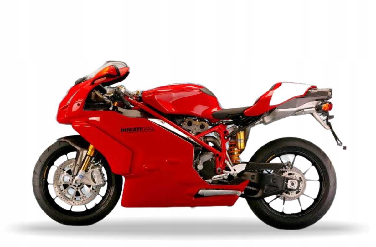 Samolepky Juula Na Motocykl Pro Ducati 999 2003-2008 Červené