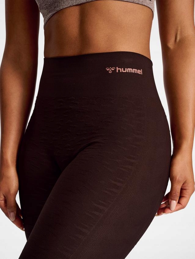 HUMMEL BEZSZWOWE LEGGINSY TRENINGOWE TEKSTURA WYSOKI STAN IT6 HMR__M Płeć kobieta